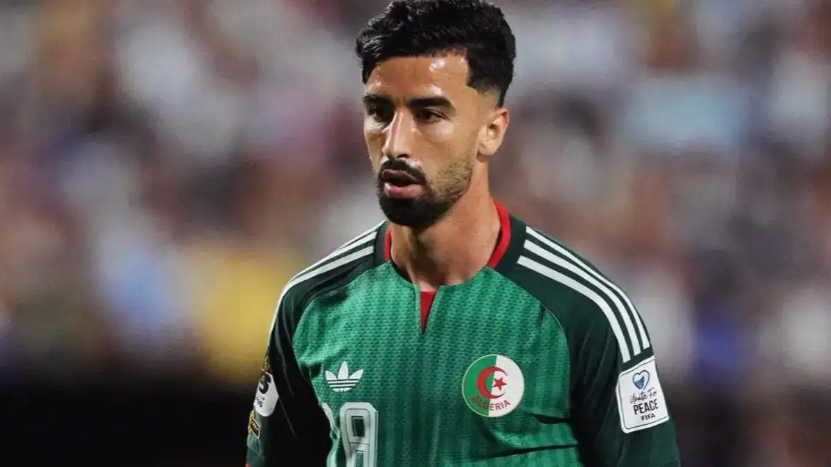 إصابة محمد الأمين عمورة تحرمه من مواجهة الأردن