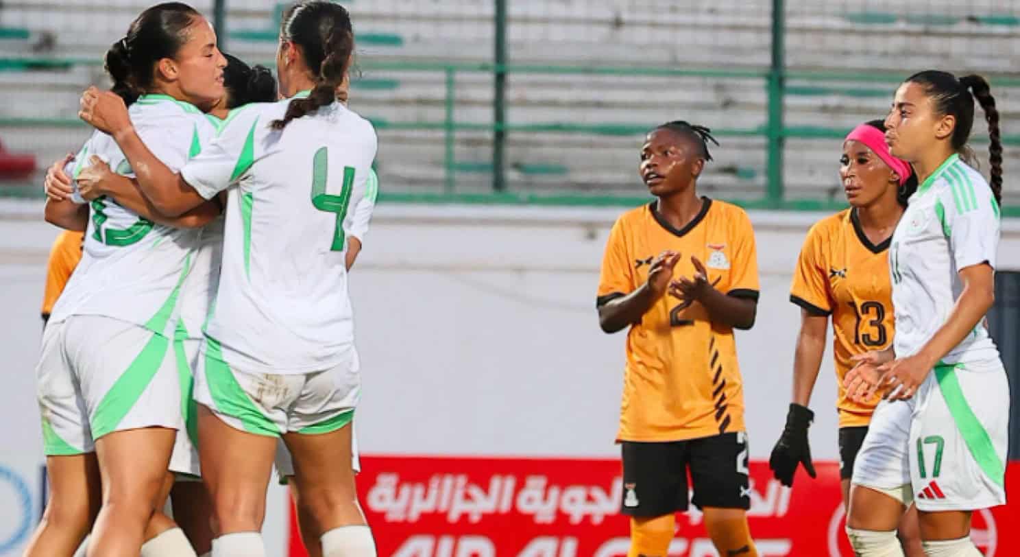 المنتخب الجزائري للسيدات يتعادل وديا مع زامبيا 45 المنتخب الجزائري للسيدات يتعادل مع زامبيا وديا