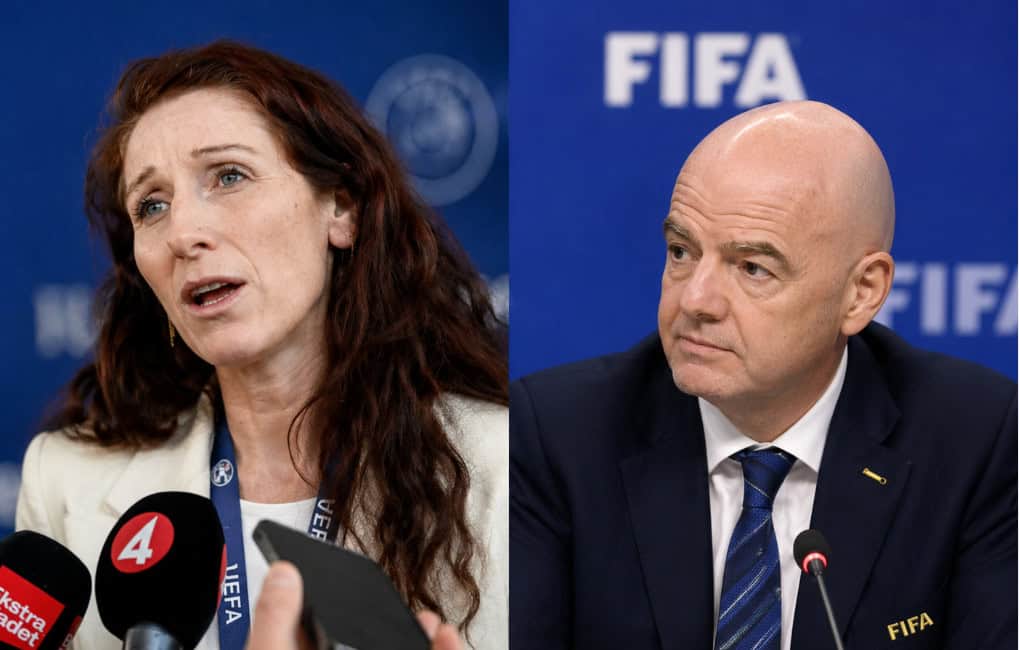 ليز كلافينيس.. من هي المرأة التي تطمح لاعتلاء عرش الفيفا؟ 44 ليز كلافينيس.. من هي المرأة التي تطمح لاعتلاء عرش الفيفا؟
