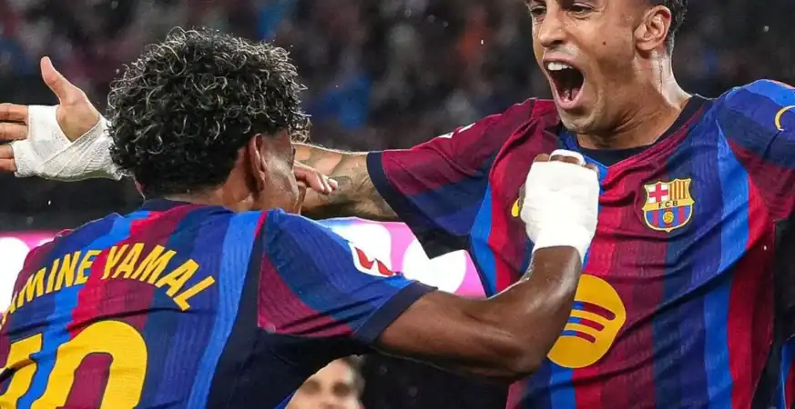 برشلونة يسجل خمسة أهداف أو أكثر في خمس مباريات من أصل سبع