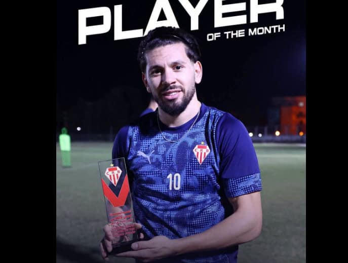 الملالي أفضل لاعب في شباب بلوزداد لشهر سبتمبر 21