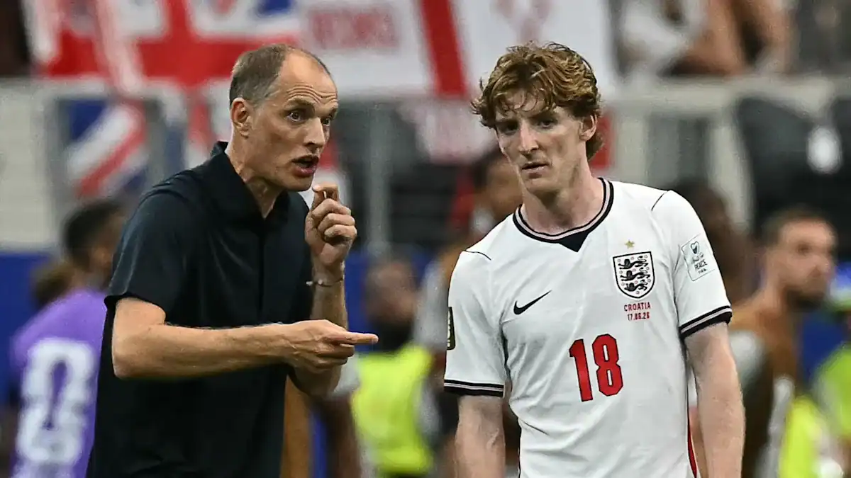 Tuchel salue la brillante performance d'Anthony Gordon avec l'équipe d'Angleterre 10