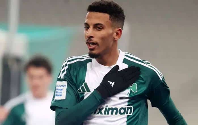 باناتينيكوس يعلن نجاح عملية أونزاهي وغيابه ستة أشهر 43 عز الدين أونزاهي لاعب باناتينيكوس المغربي بعد نجاح العملية الجراحية