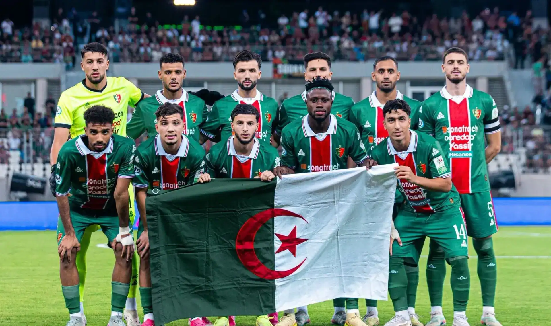 Le MC Alger cherche à se rattraper face aux Rangers 5 لاعبو مولودية الجزائر خلال مباراة في رابطة أبطال إفريقيا